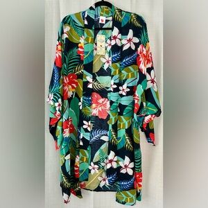 Buenos Ninos Tropical Floral Kimono